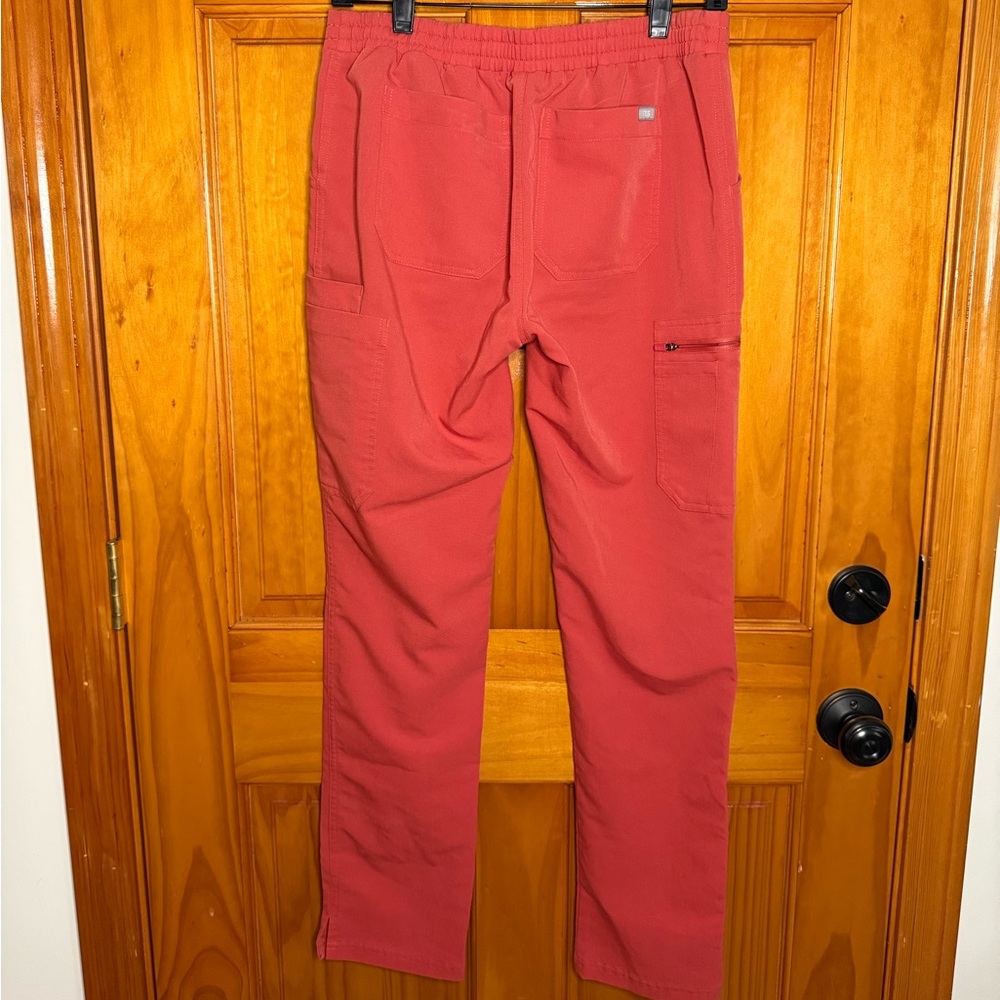 FIGS Yola Skinny Scrub Pants Clay SMALL Limited Edition - Picture 8 of 8